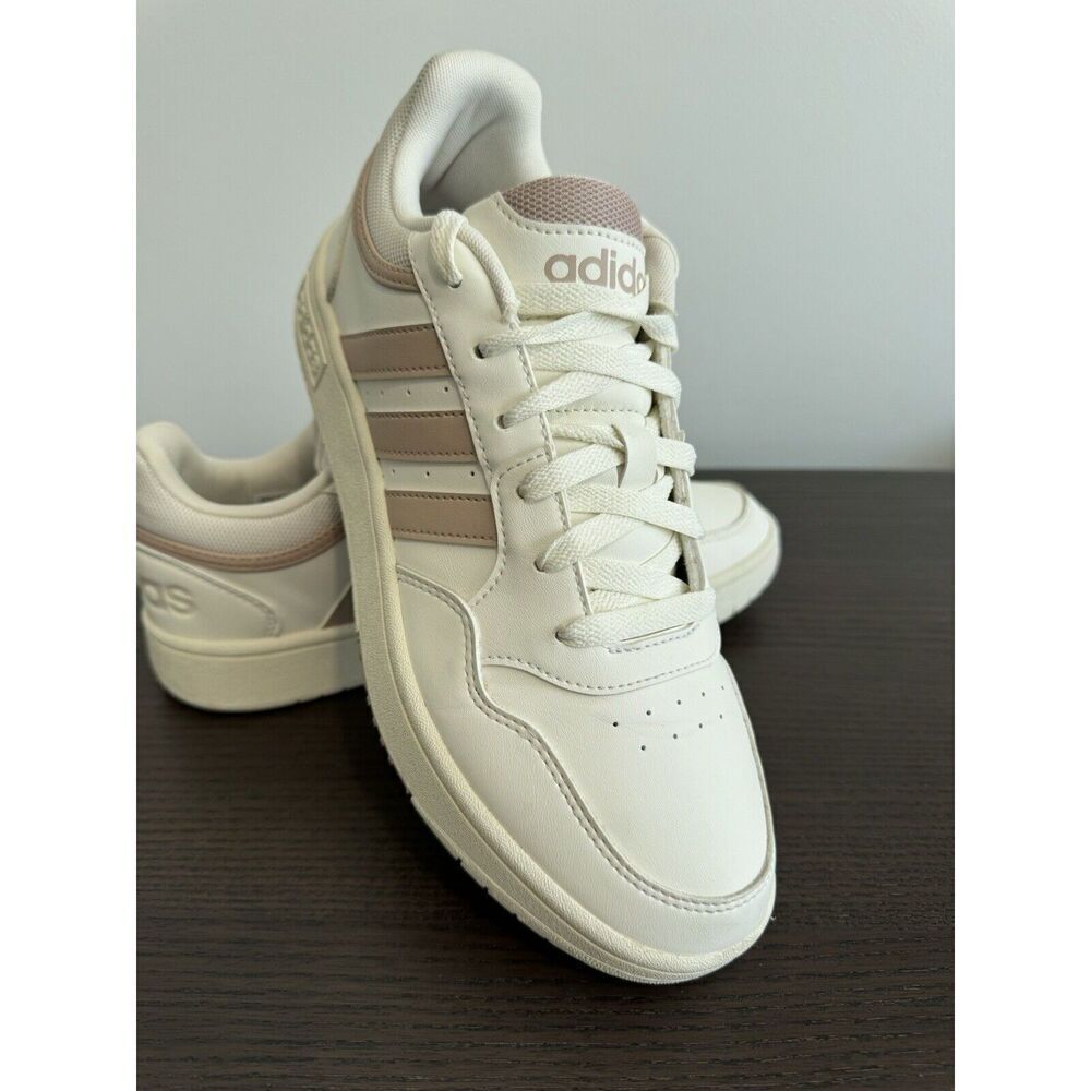 ADIDAS Hoops 3.0 Basketball White HP7965 Shoes‎ Sneakers Trainer Womens 9.5 - Picture 4 of 8